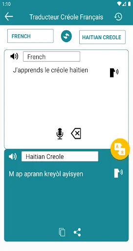 French Creole Translation
