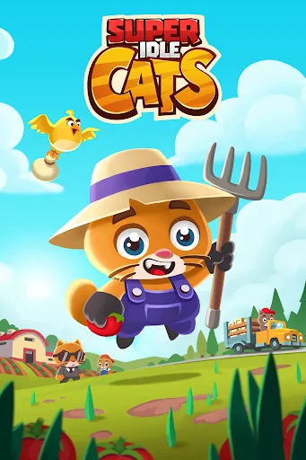 Super Idle Cats - Farm Tycoon  screenshot 1