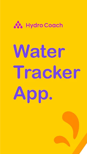 Water Tracker - Hydro Coach screenshot 1