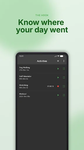 Activity Log - Time Tracker