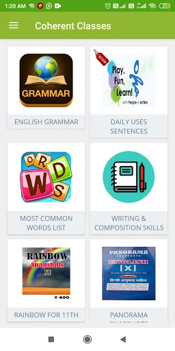 Coherent English Classes
