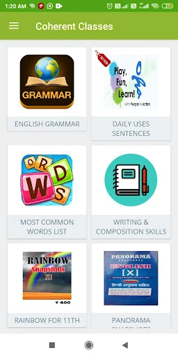 Coherent English Classes