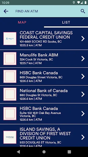 ding free ATM Locator screenshot 2