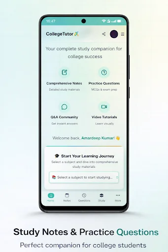 BBA/MBA/BCom Study App - Notes