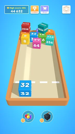 Chain Cube 2048: Number Merge screenshot 1