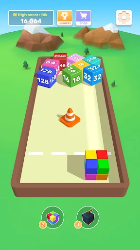 Chain Cube 2048: Number Merge screenshot 2