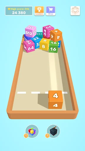 Chain Cube 2048: Number Merge screenshot 4