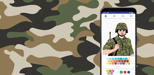 Military Coloring Pages screenshot 1