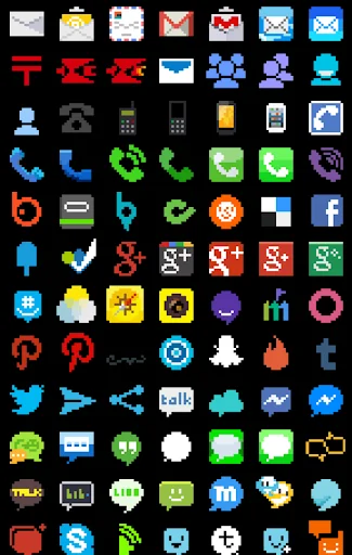 8-BIT Icon Theme screenshot 4