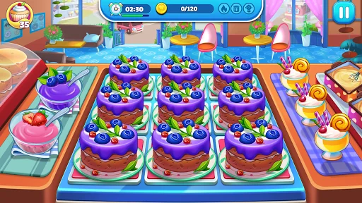 Food Diary: Girls Cooking game screenshot 1