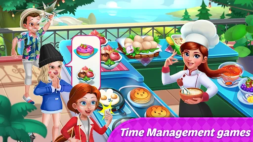 Food Diary: Girls Cooking game screenshot 2