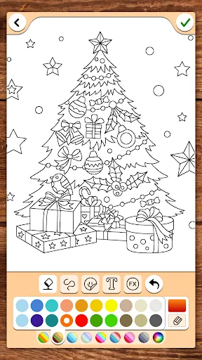 Christmas Coloring screenshot 2