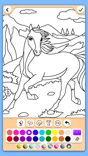 Coloring for girls and women screenshot 2