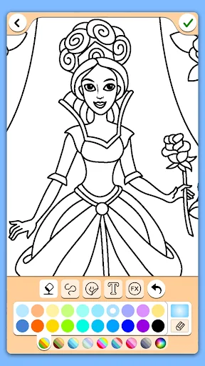 Coloring for girls and women screenshot 4