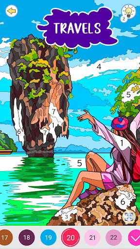 Color by Number: Coloring Book screenshot 2