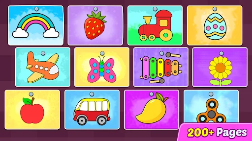 Drawing and Coloring Games screenshot 1