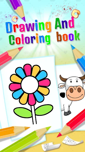 Drawing and Coloring Games screenshot 2