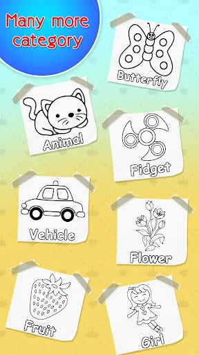 Drawing and Coloring Games screenshot 3