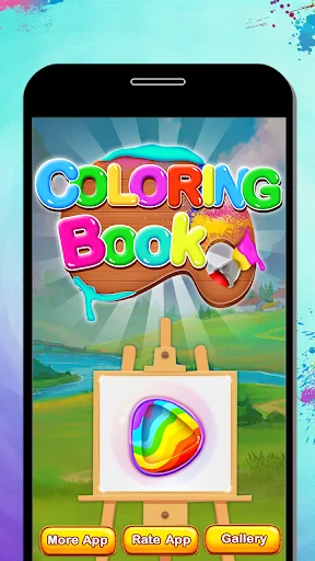 Fruits Coloring & Drawing Book screenshot 1