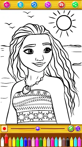 Coloring Book For Cartoon