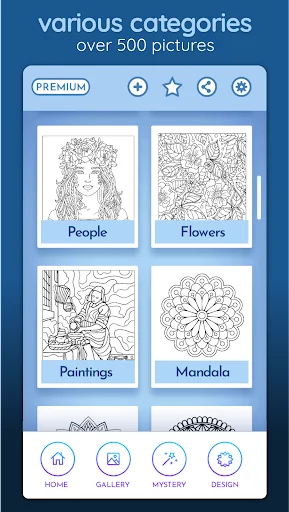 Coloring Book for Adults screenshot 2