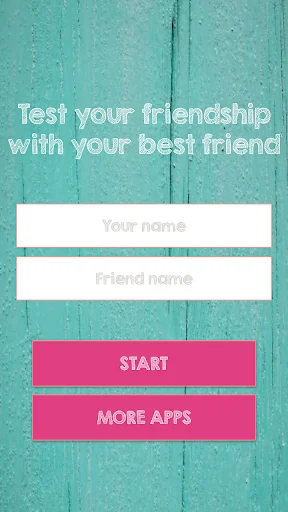 Best Friend Friendship Test