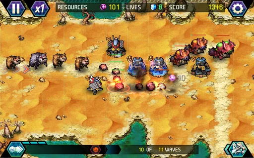 Tower Defense: Infinite War screenshot 3