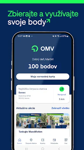 OMV MyStation na Slovensku screenshot 3