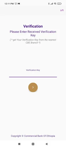 Commercial Bank of Ethiopia screenshot 1