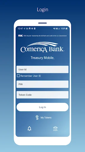 Comerica Treasury Mobile® screenshot 1