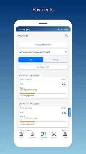 Comerica Treasury Mobile® screenshot 4