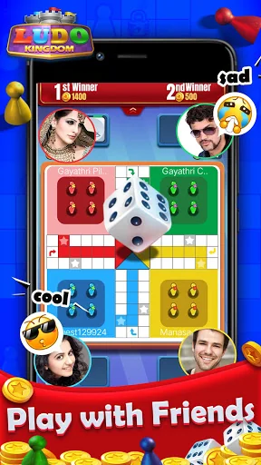 Ludo Kingdom Online Board Game screenshot 1