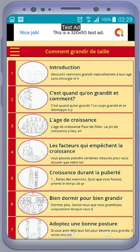 Comment grandir de taille