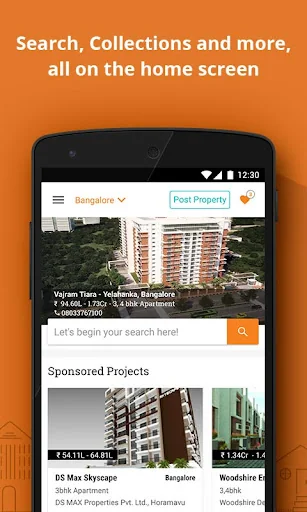 CommonFloor Property Search