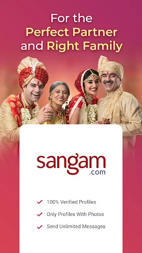 Sangam.com: Matrimony App
