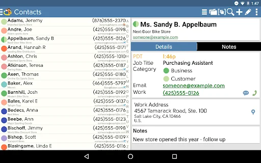 DejaOffice CRM with PC Sync