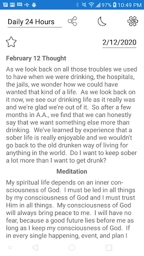 Recovery Today screenshot 1