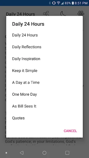Recovery Today screenshot 2