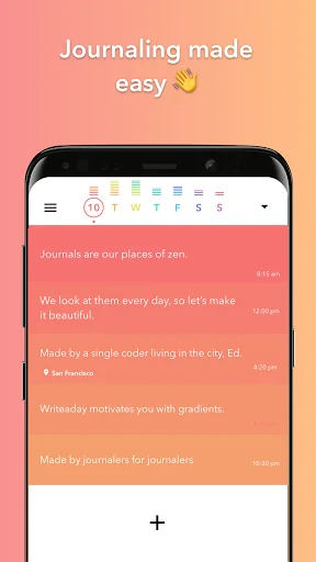 Writeaday - AI Journal