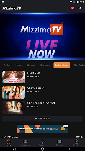 Mizzima TV App