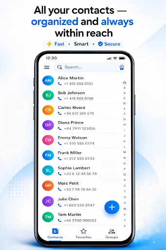 Contacts plus