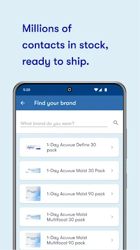 1800 Contacts - Lens Store screenshot 4