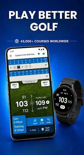 Golf Pad: Golf GPS & Scorecard screenshot 1