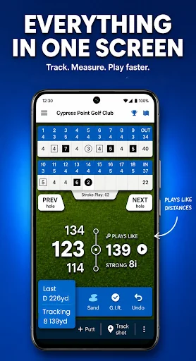 Golf Pad: Golf GPS & Scorecard screenshot 2