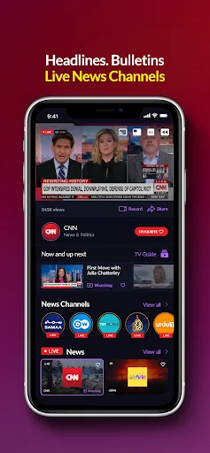 mjunoon: Live TV, News screenshot 4