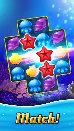 Ocean Splash: Jelly Fish gems screenshot 4