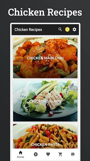 Chicken Recipes: Cookbook App screenshot 1