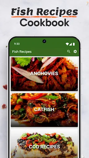 Fish Recipes: Cookbook App
