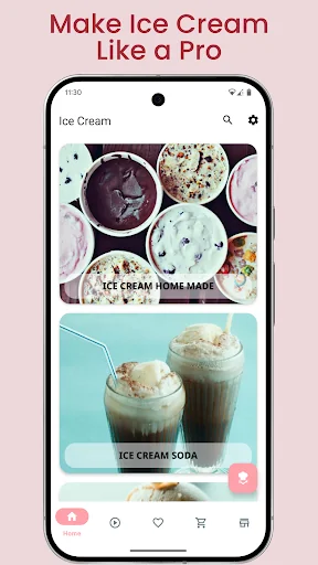 Ice Cream Recipes screenshot 1