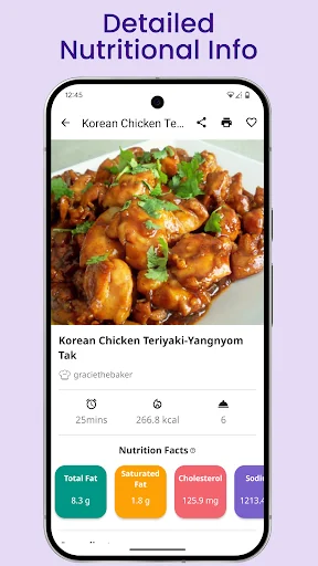 Korean Recipes screenshot 4
